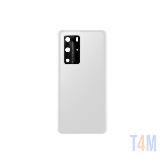 BACK COVER WITH CAMERA LENS HUAWEI P40 PRO WHITE